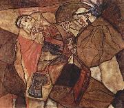 Egon Schiele The Death Struggle France oil painting artist
